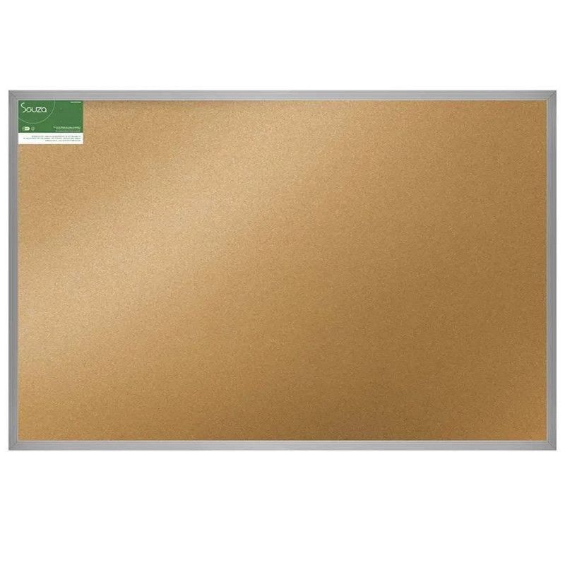 QUADRO CORTICA 120X90 ALUMINIO POPULAR - REF. 5706 - 1 UNIDADE