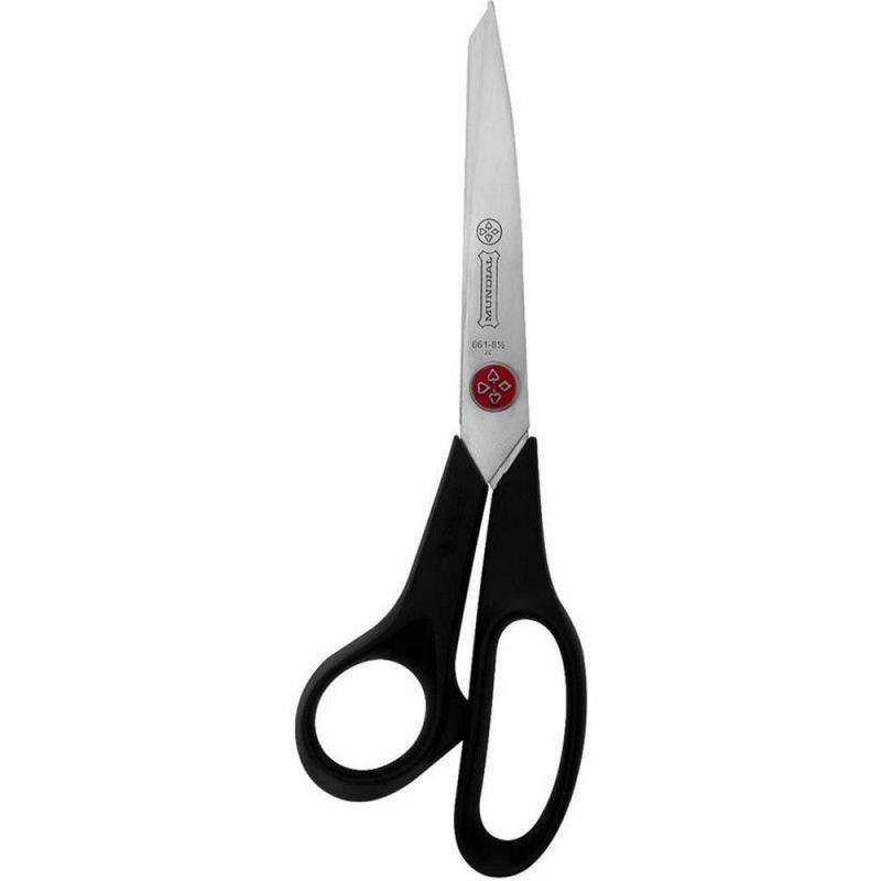 TESOURA 19CM PONTO VERMELHO MUNDIAL - REF. 662N-7.1/2 - 1 UNIDADE
