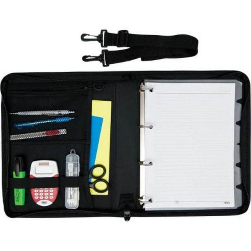 FICHARIO UNIVERSITARIO 4 ARGOLAS ZIP MULTI TILIBRA - REF. 12390 - 1 UNIDADE