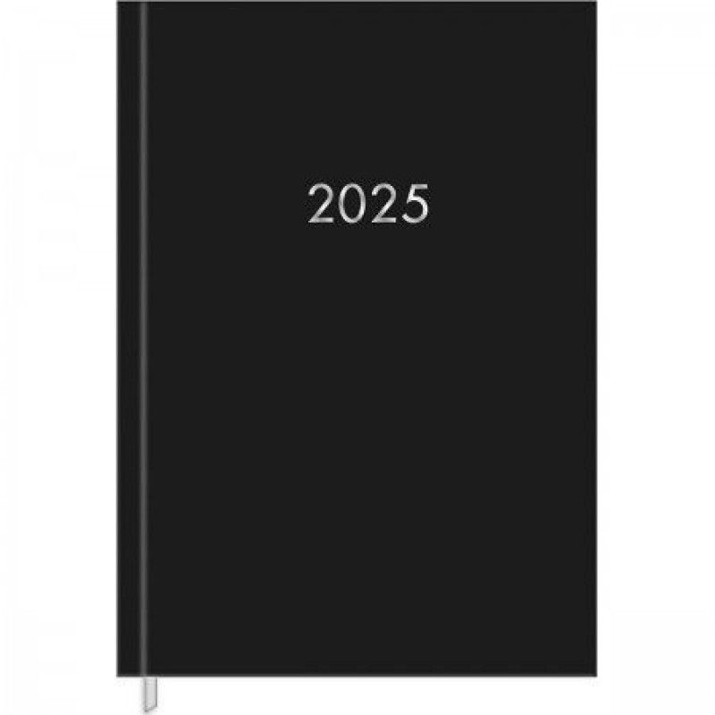 AGENDA COSTURADA NAPOLI PRETO M5 TILIBRA 2025 - REF. 130087 - PACOTE COM 4 UNIDADES