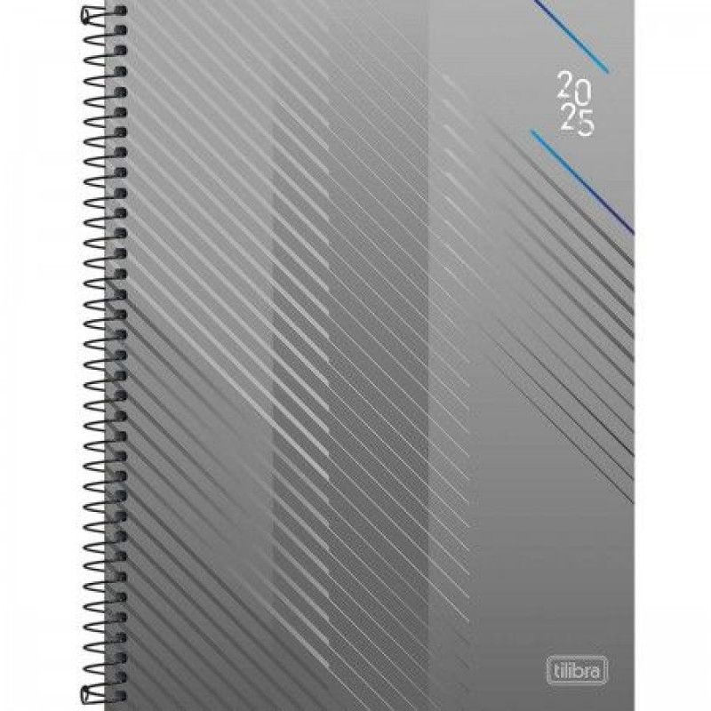 AGENDA ESPIRAL SPOT M9 TILIBRA 2025 - REF. 126179 - PACOTE COM 4 UNIDADES SORTIDAS