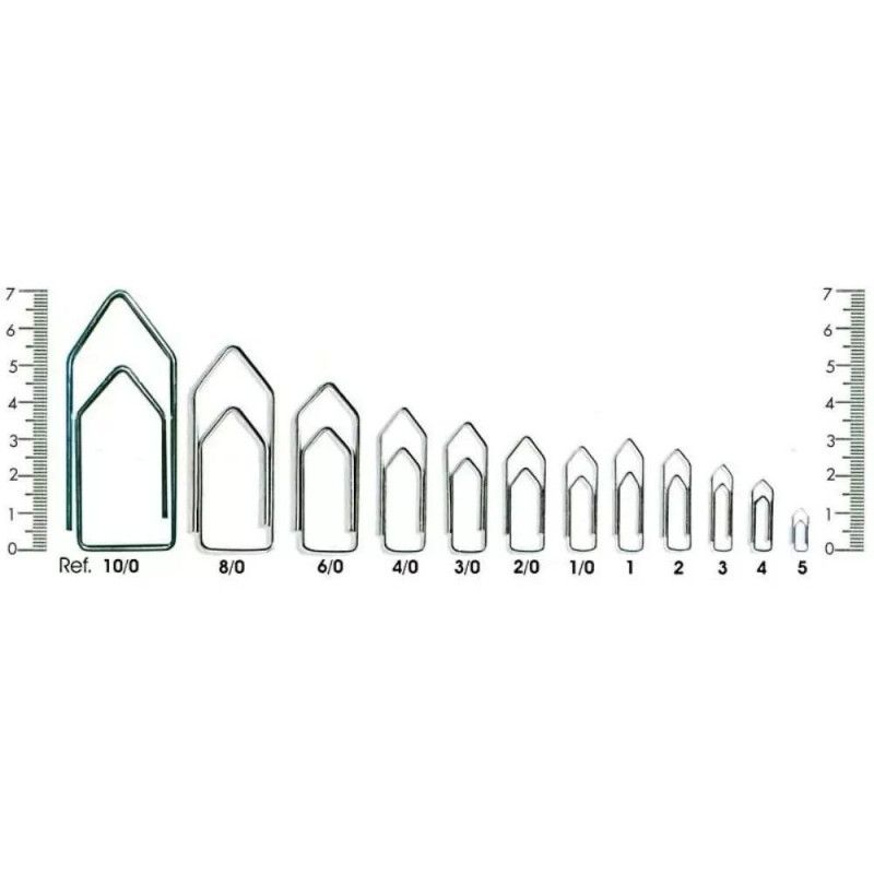 CLIPES 1/0 500G COM 810 ACC - REF. 9.11.12.18-7 - 1 UNIDADE