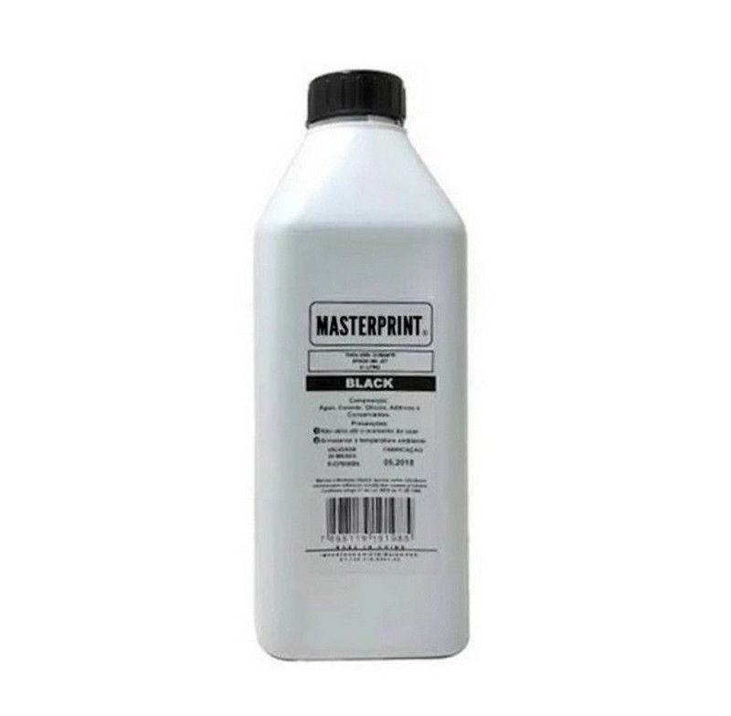 TINTA HP UNIVERSAL 1 LITRO BLACK CORANTE - 1 UNIDADE