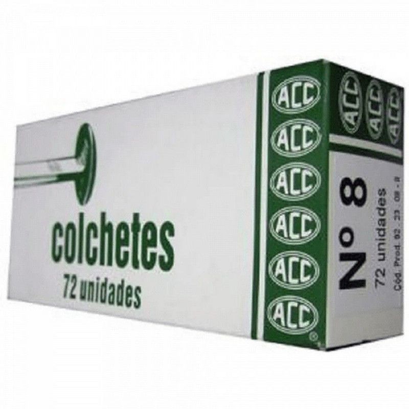 COLCHETE N. 8 COM 72 ACC - 1 UNIDADE