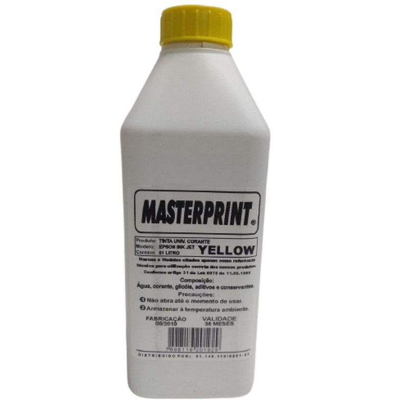 TINTA EPSON UNIVERSAL 1 LITRO AMARELO - 1 UNIDADE