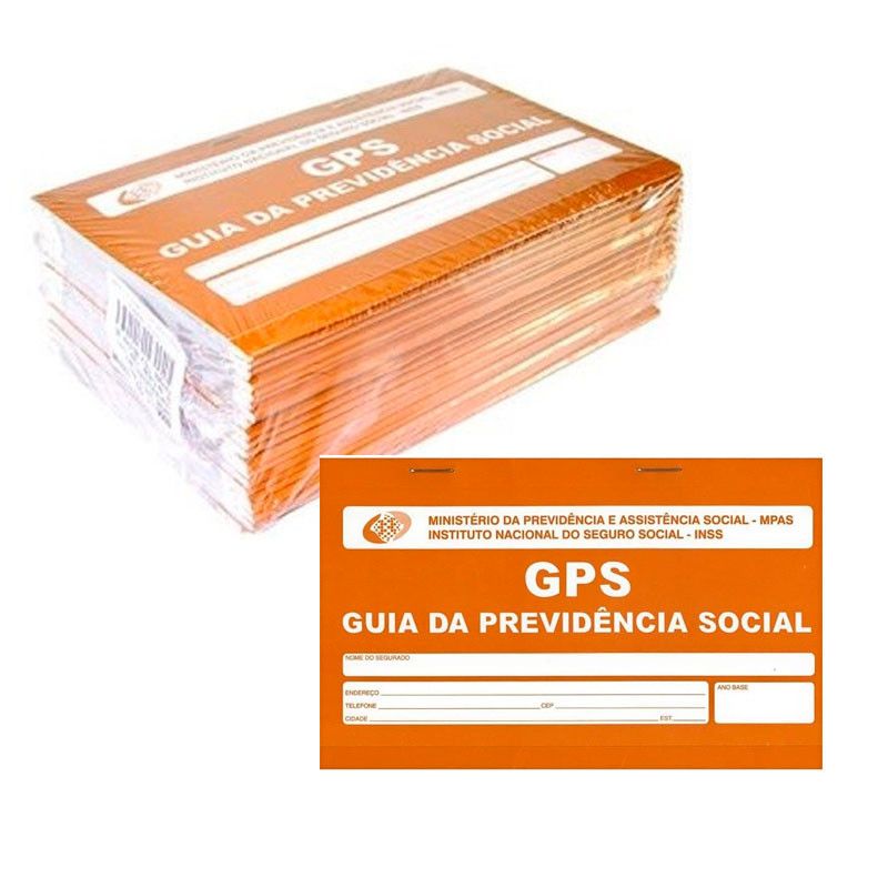 CARNE GPS SAO DOMINGOS - REF. 6006 - PACOTE COM 10 UNIDADES