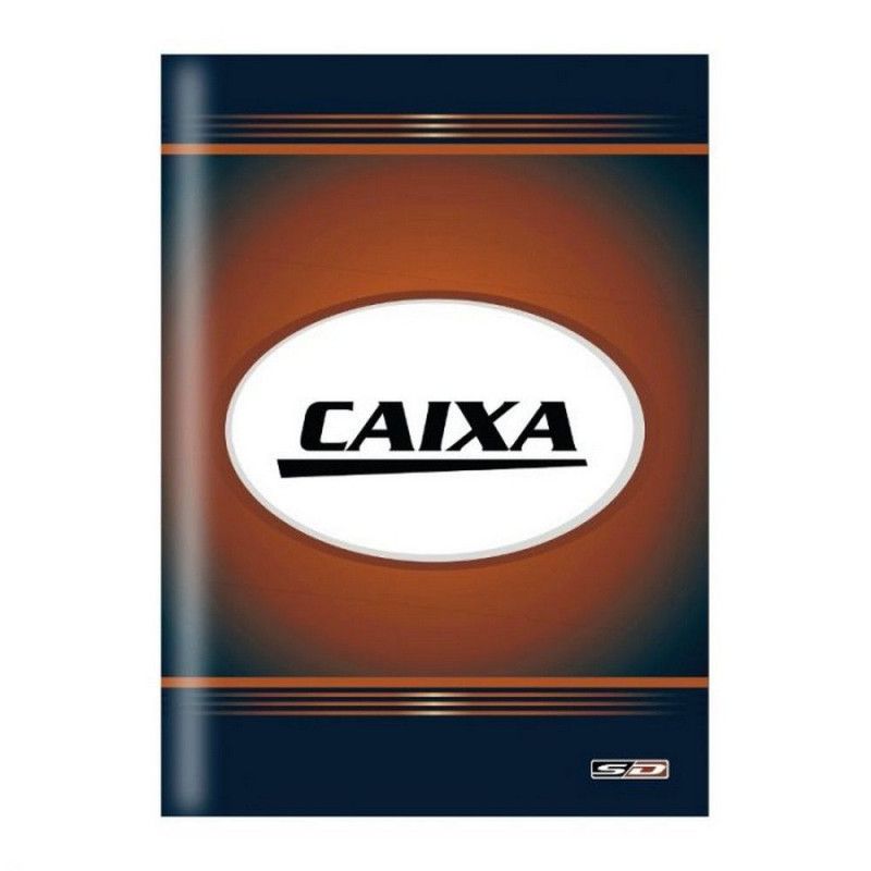 LIVRO CAIXA 1/4 100 FOLHAS SAO DOMINGOS - REF. 5151 - PACOTE COM 5 UNIDADES