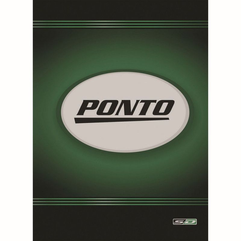 LIVRO PONTO 50 FOLHAS OFICIO SAO DOMINGOS - REF. 5985 - 1 UNIDADE
