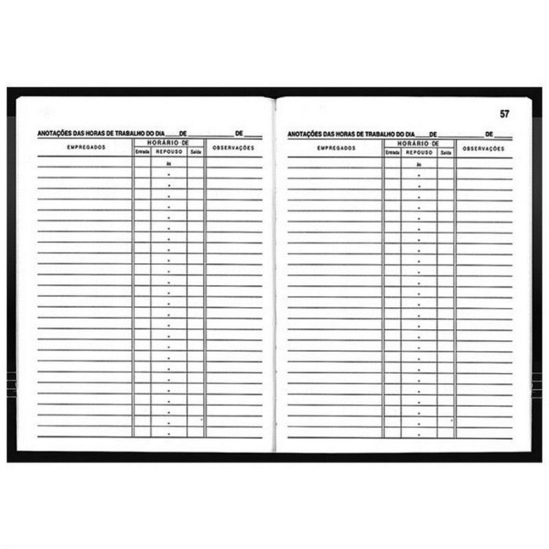 LIVRO PONTO 100 FOLHAS OFICIO SAO DOMINGOS - REF. 5986 - PACOTE COM 5 UNIDADES