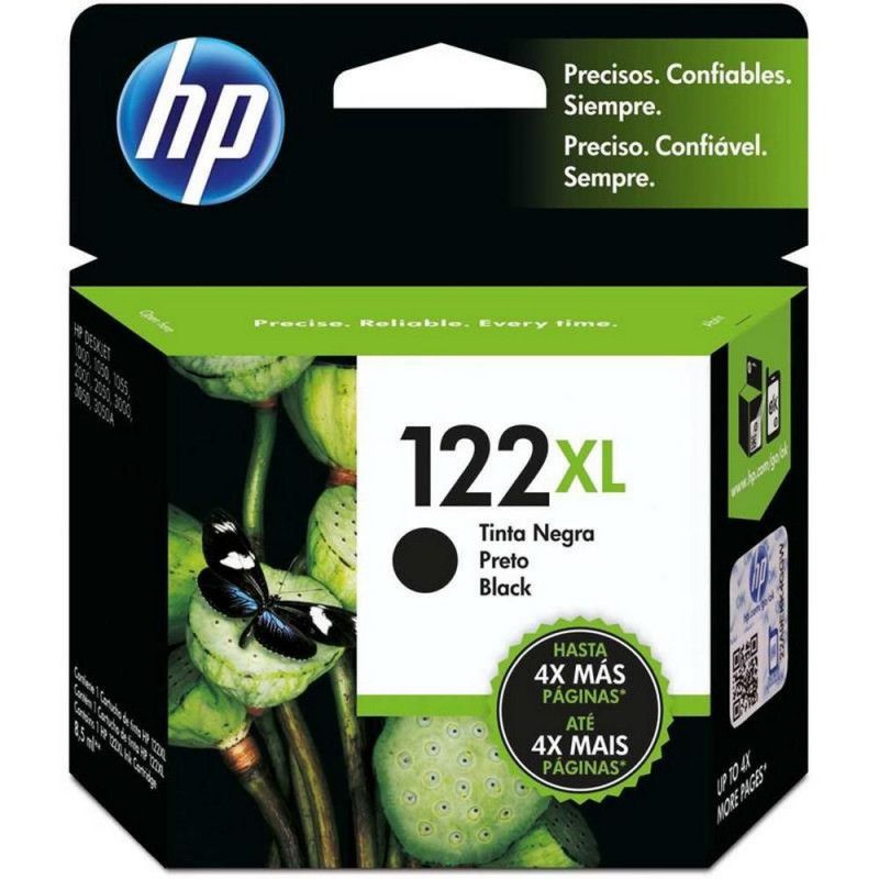 CARTUCHO HP 122XL 8,5ML BLACK - REF. 122XL - 1 UNIDADE