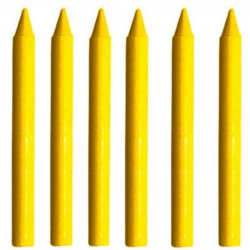 LAPIS ESTACA AMARELO LIMAO ACRILEX - REF. 504 - CAIXA COM 12 UNIDADES