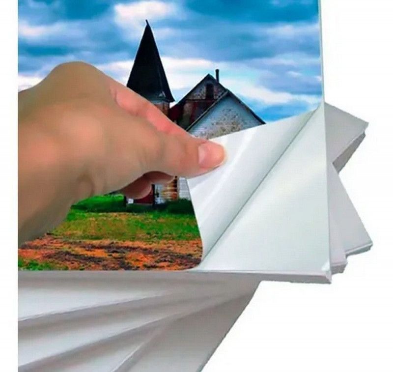 PAPEL FOTOGRAFICO A4 130G AUTO ADESIVO 20 FOLHAS - REF. 302010008 - 1 UNIDADE