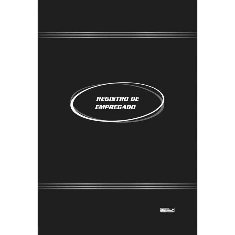 LIVRO REGISTRO DE EMPREGADO 100 FOLHAS SAO DOMINGOS - REF. 5067 - PACOTE COM 5 UNIDADES