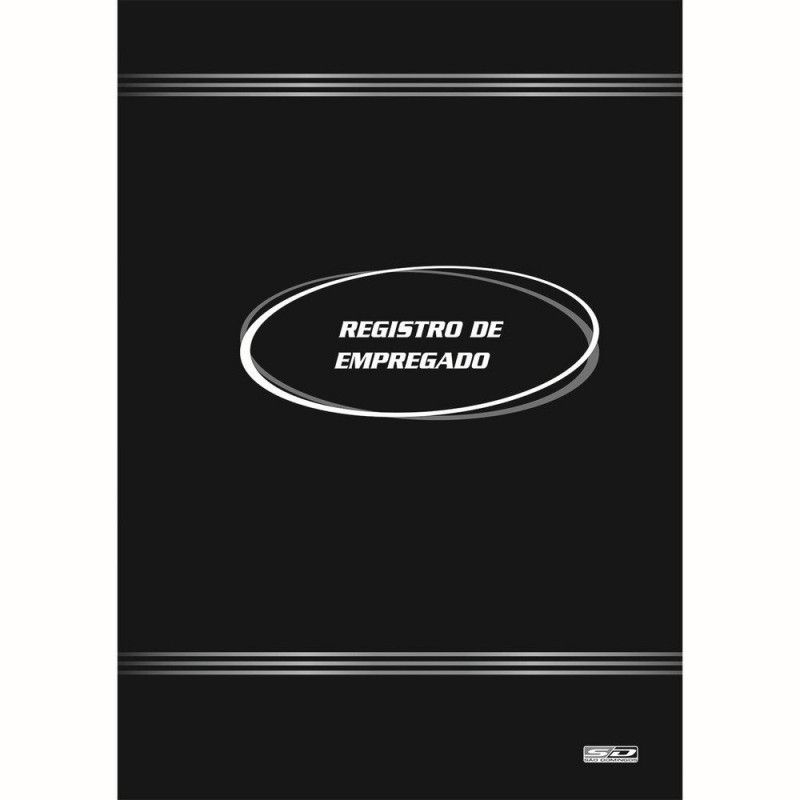 LIVRO REGISTRO DE EMPREGADO 50 FOLHAS SAO DOMINGOS - REF. 5703 - PACOTE COM 10 UNIDADES