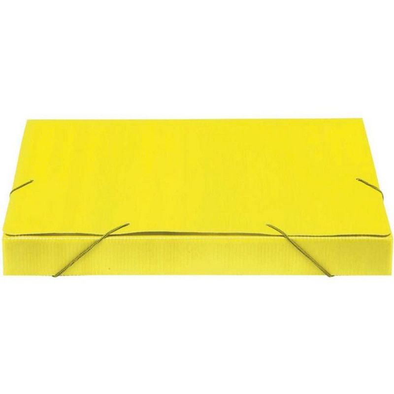 PASTA POLIONDA 35MM AMARELA POLIBRAS - PACOTE COM 10 UNIDADES