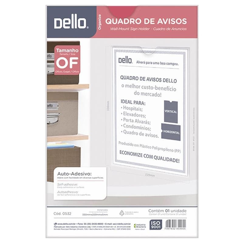 QUADRO MULTIUSO OFICIO ALVARA CRISTAL DELLO - REF. 0532.H - 1 UNIDADE
