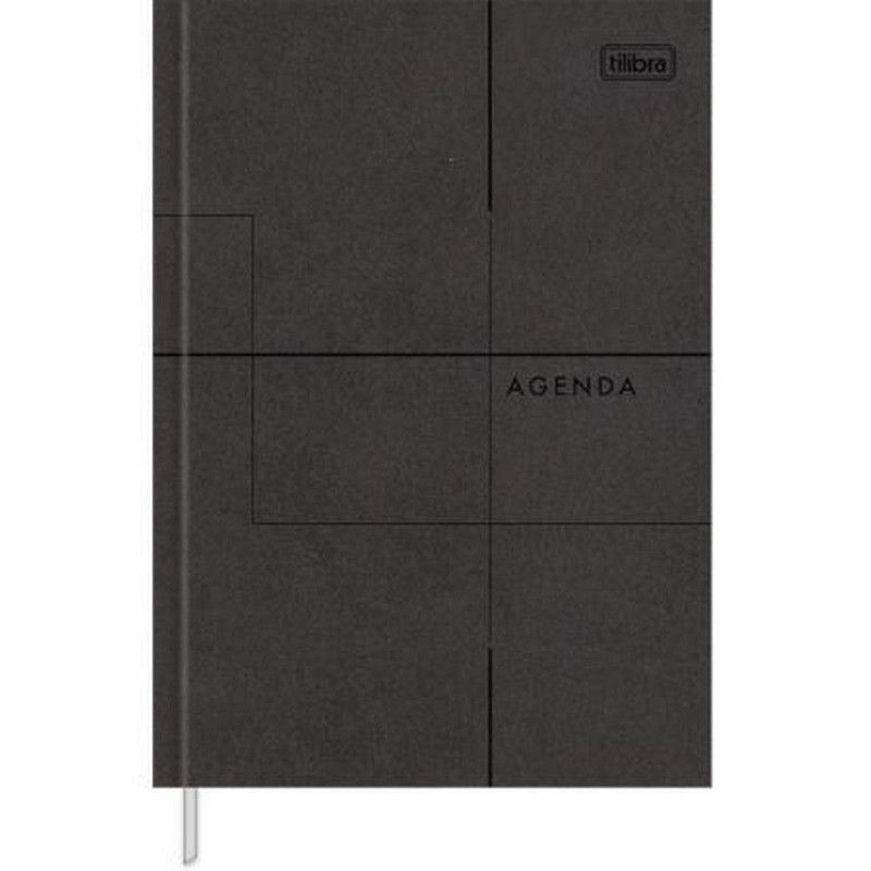 AGENDA COSTURADA PRATIKA PERMANENTE M6 TILIBRA - REF. 12083 - PACOTE COM 5 UNIDADES SORTIDAS
