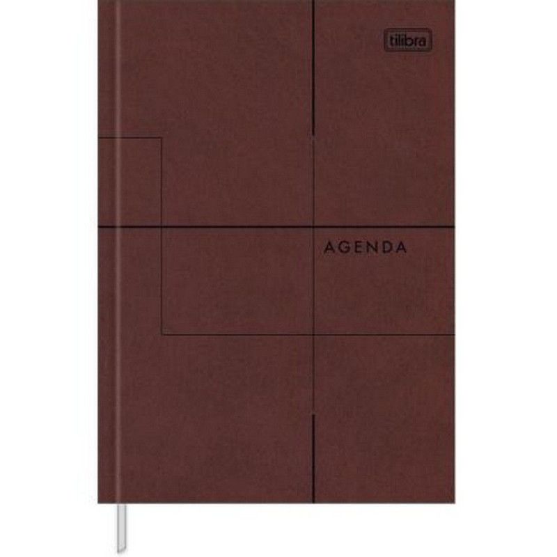 AGENDA COSTURADA PRATIKA PERMANENTE M6 TILIBRA - REF. 12083 - PACOTE COM 5 UNIDADES SORTIDAS