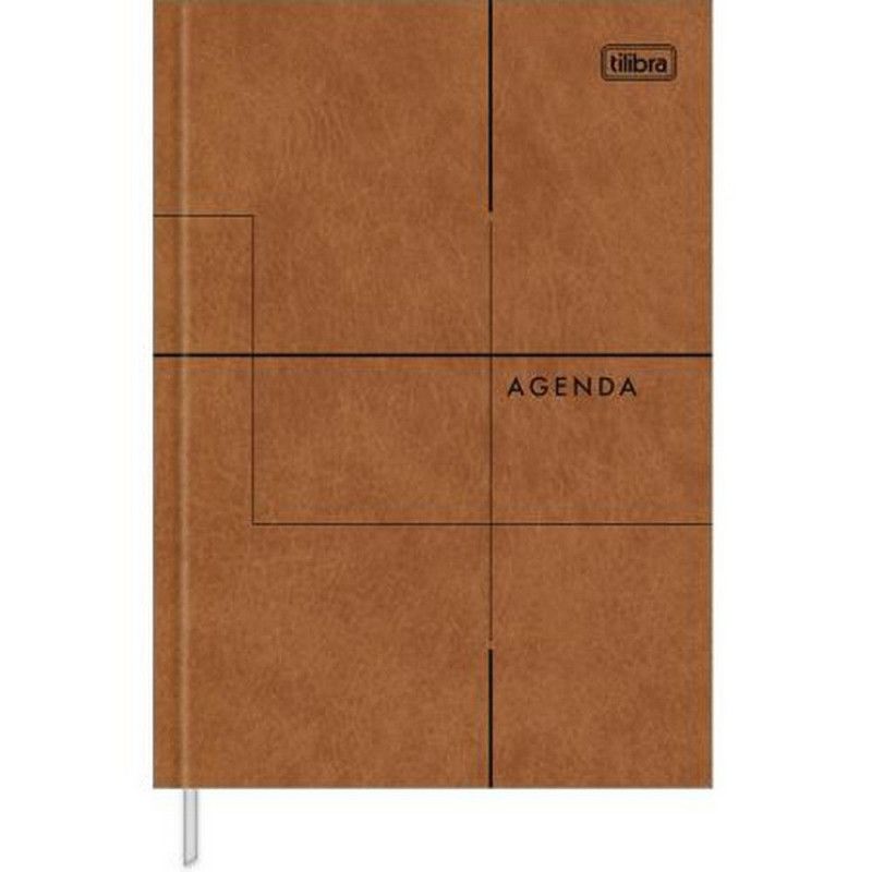 AGENDA COSTURADA PRATIKA PERMANENTE M6 TILIBRA - REF. 12083 - PACOTE COM 5 UNIDADES SORTIDAS