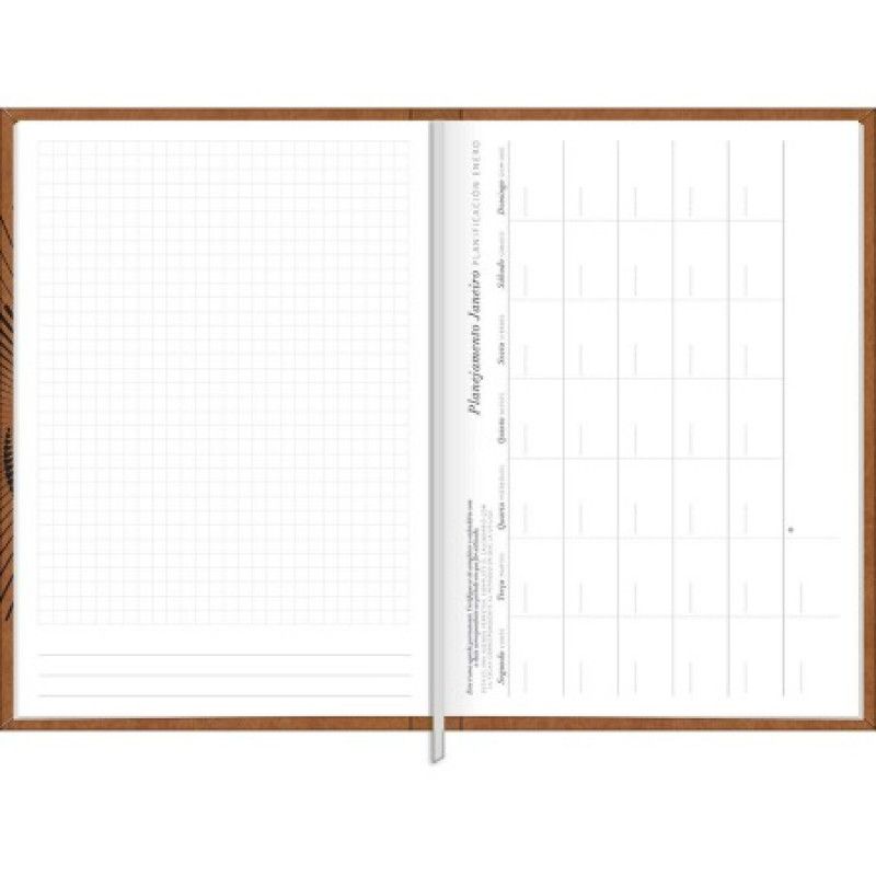 AGENDA COSTURADA PRATIKA PERMANENTE M6 TILIBRA - REF. 12083 - PACOTE COM 5 UNIDADES SORTIDAS
