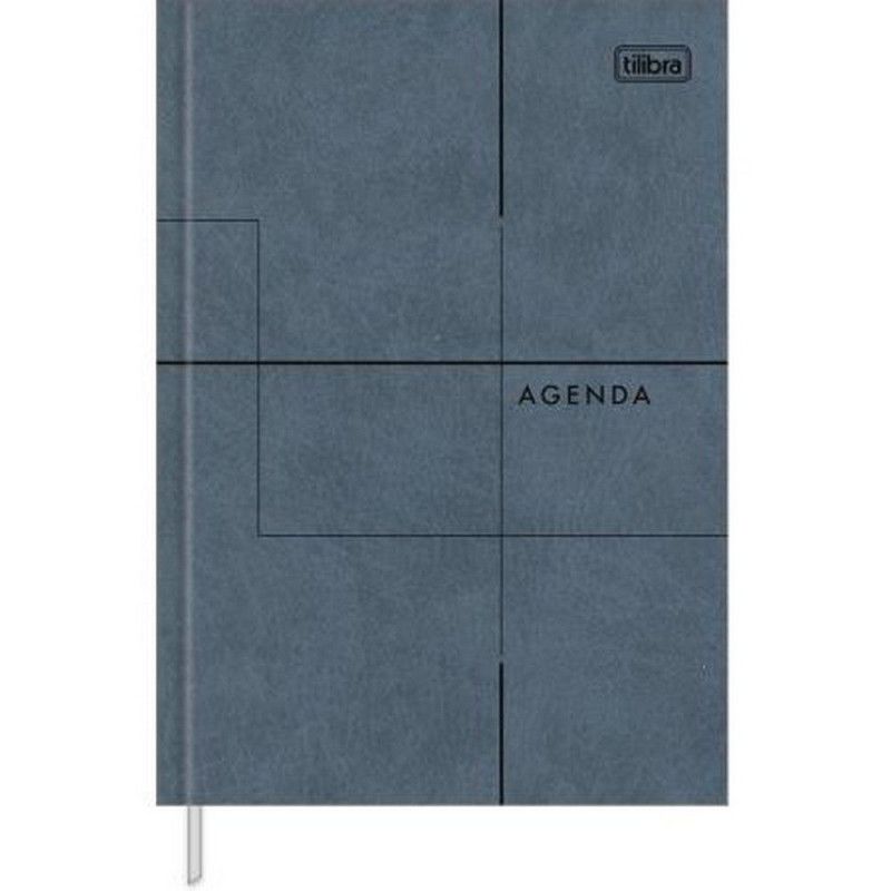 AGENDA COSTURADA PRATIKA PERMANENTE M6 TILIBRA - REF. 12083 - PACOTE COM 5 UNIDADES SORTIDAS