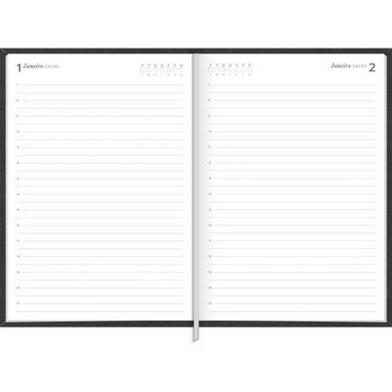 AGENDA COSTURADA PRATIKA PERMANENTE M6 TILIBRA - REF. 12083 - PACOTE COM 5 UNIDADES SORTIDAS