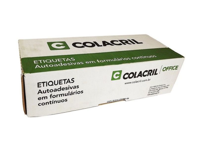 ETIQUETA 1 CARREIRA 89X23,4MM COM 6000 - REF. 3002 - 1 UNIDADE