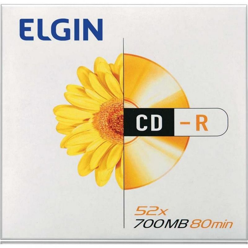 CD-R 700 MB ELGIN ENVELOPE - REF. 82053 - 1 UNIDADE
