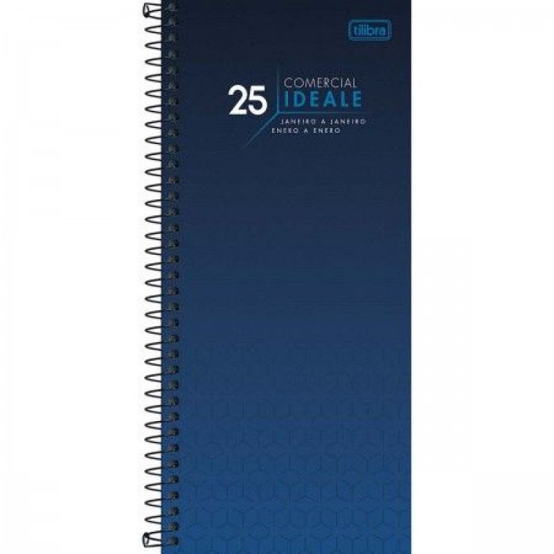 AGENDA ESPIRAL COMERCIAL IDEALE TILIBRA - REF. 17938 - 1 UNIDADE