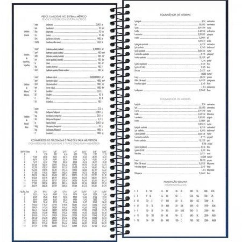 AGENDA ESPIRAL COMERCIAL IDEALE TILIBRA - REF. 17938 - 1 UNIDADE