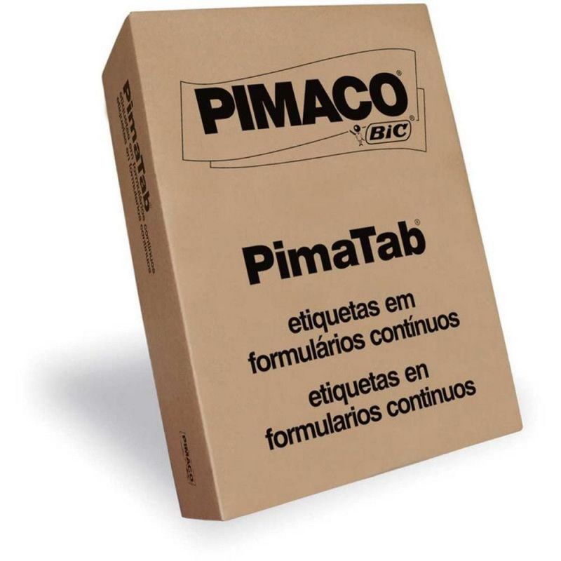 ETIQUETA 1 CARREIRA 81X36MM COM 4000 ETIQUETAS PIMACO - REF. 8136 - 1 CAIXA