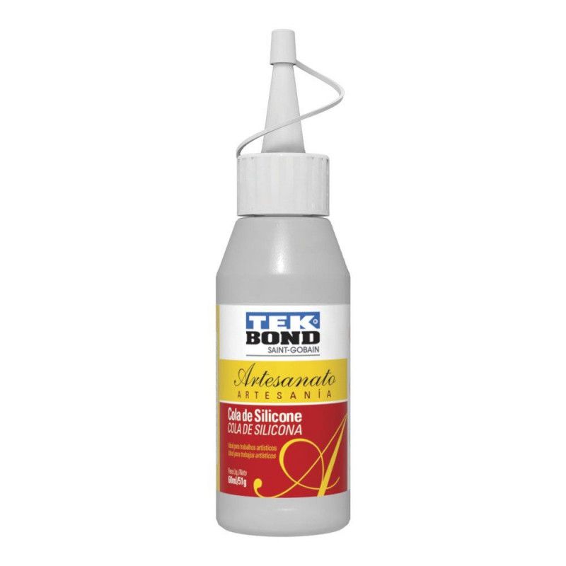 COLA SILICONE LIQUIDO 60ML TEKBOND - 1 UNIDADE