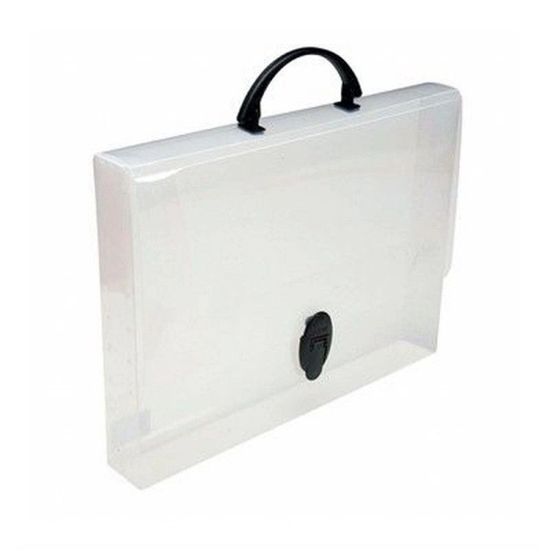 MALETA OFICIO COM ALCA POLIONDA CRISTAL POLIBRAS - REF. 205/30217 - 1 UNIDADE