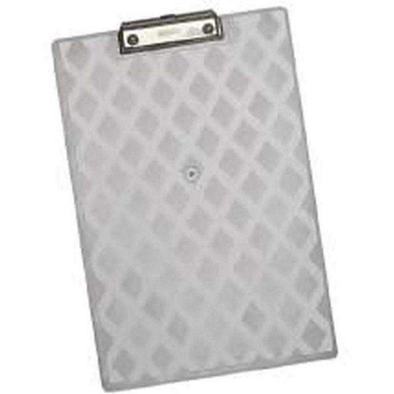 PRANCHETA ACRILICA OFICIO METAL FUME WALEU -  REF 10260012 - 1 UNIDADE