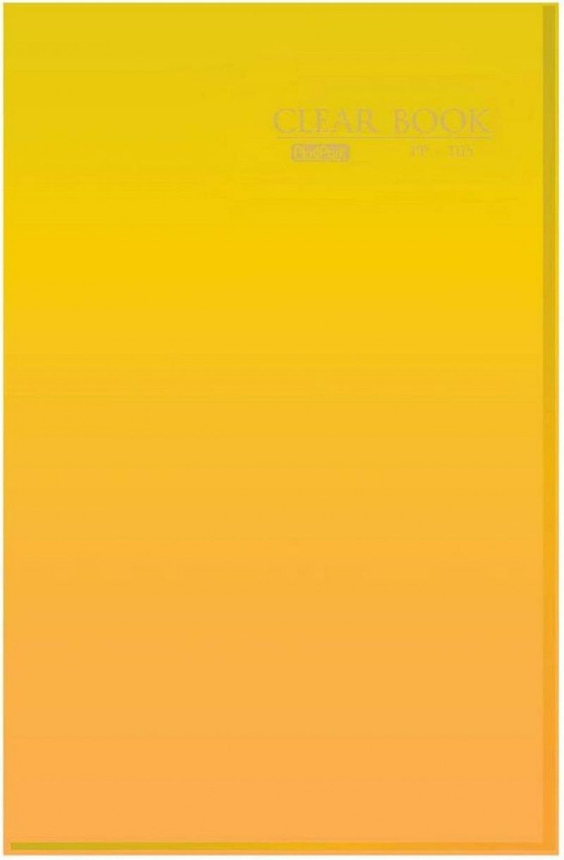 PASTA CATALOGO 30 COM ENVELOPES CLEAR BOOK PLASTICA AMARLEO - REF. 3861 - 1 UNIDADE