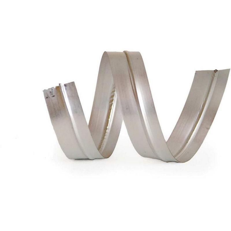 FECHO PRATICO 4X11CM PRATA  - REF. 406 - PACOTE COM 100 UNIDADES