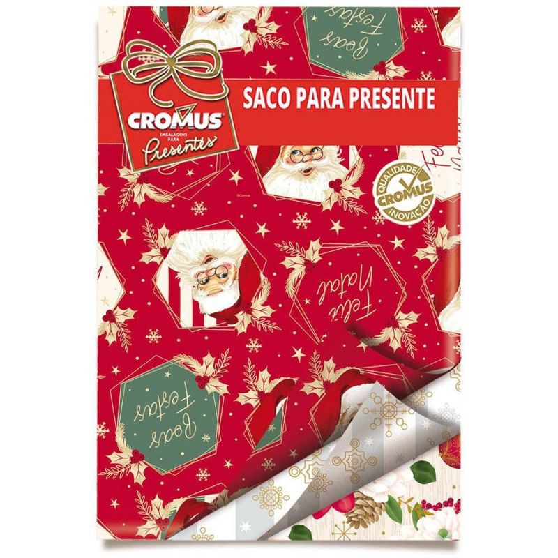 SACO 50X70CM METAL SORT.NATAL - 99003143 CX COM 25 UN