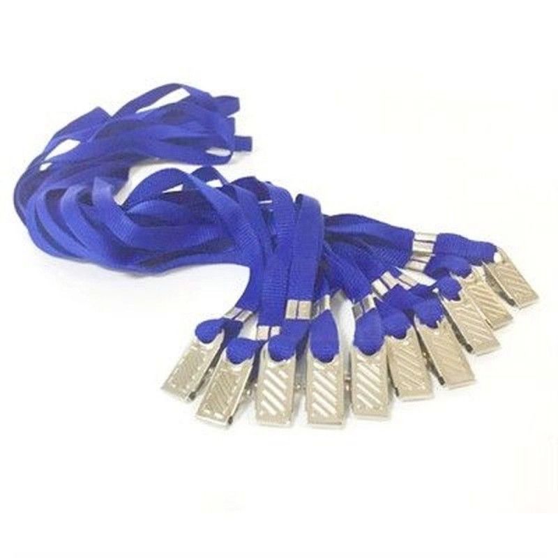 CORDAO PARA CRACHA 40CM AZUL DAC - REF. 1578AZ - CAIXA COM 10 UNIDADES
