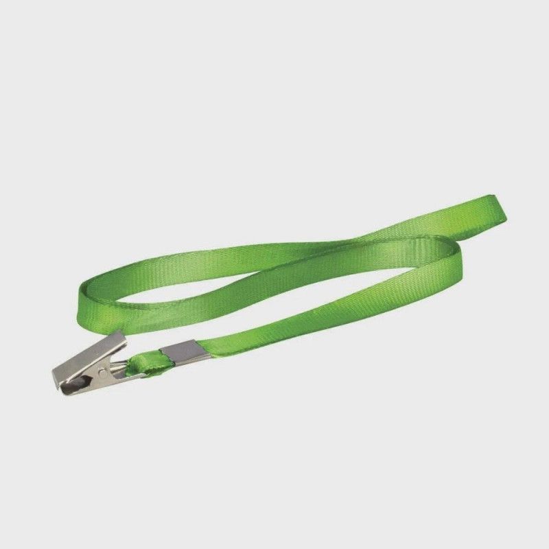 CORDAO PARA CRACHA 40CM VERDE DAC - REF. 1578VD - CAIXA COM 10 UNIDADES