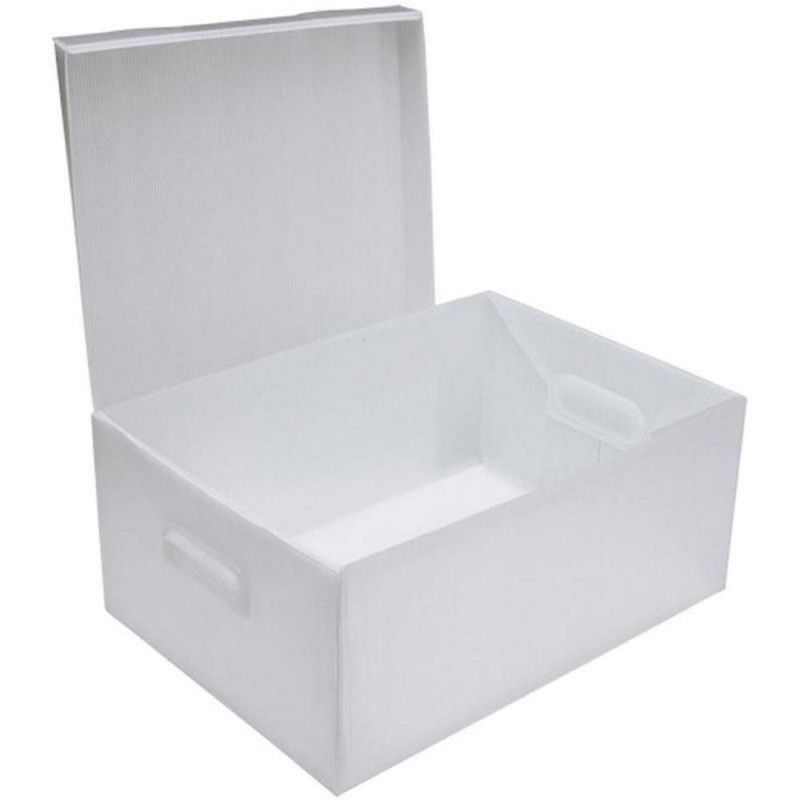 CAIXA ORGANIADORA M 370X280X212MM PLUS CRISTAL POLIBRAS - REF. 22917 - 1 UNIDADE