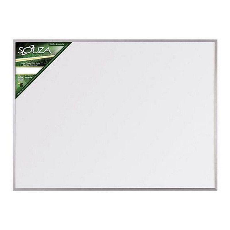 QUADRO BRANCO 150X120 ALUMINIO POPULAR - REF. 5607 - 1 UNIDADE