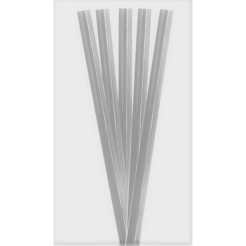 FECHO PRATICO 4X11CM BRANCO  - REF. 19000061 - PACOTE COM 100 UNIDADES