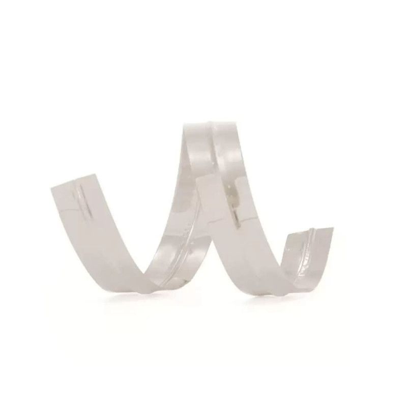 FECHO PRATICO 4X11CM BRANCO  - REF. 19000061 - PACOTE COM 100 UNIDADES