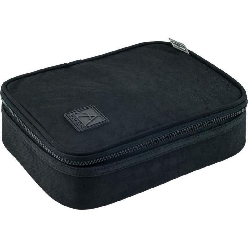 ESTOJO BOX ACADEMIE PRETO TILIBRA - REF. 17976 - PACOTE COM 2 UNIDADES