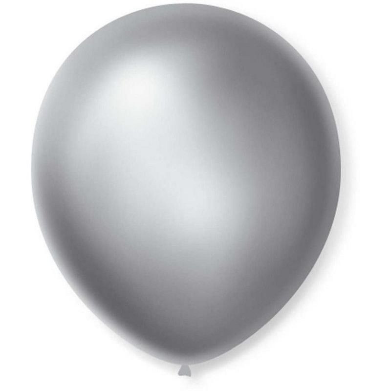 BALAO CINTILANTE NUMERO 7 PRATA SAO ROQUE COM 50 - REF. 11.13.50 - PACOTE COM 50 UNIDADES