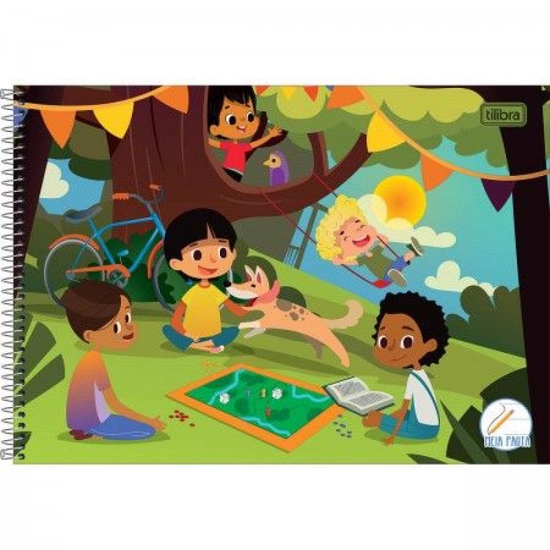 CADERNO ESPIRAL CAPA DURA 40 FOLHAS MEIA PAUTA SAPECA MASCULINO - REF. 14499 - CAIXA COM 4 UNIDADES