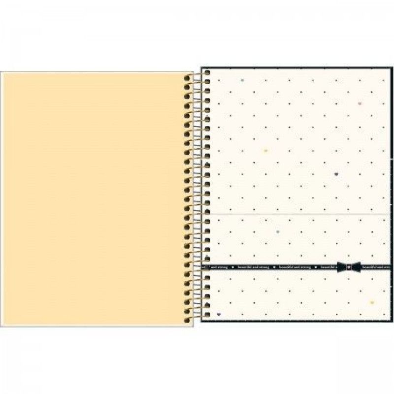 CADERNO 10 MATERIAS CAPA DURA 160 FOLHAS COLEGIAL WEST VILLAGE - REF. 23558 - PACOTE COM 4 UNIDADES