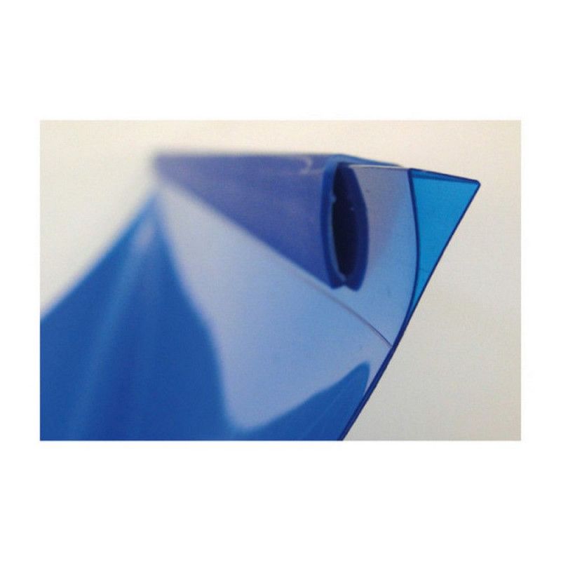 PASTA CANALETA A4 AZUL DELLO - REF. 935.C - CAIXA COM 10 UNIDADES