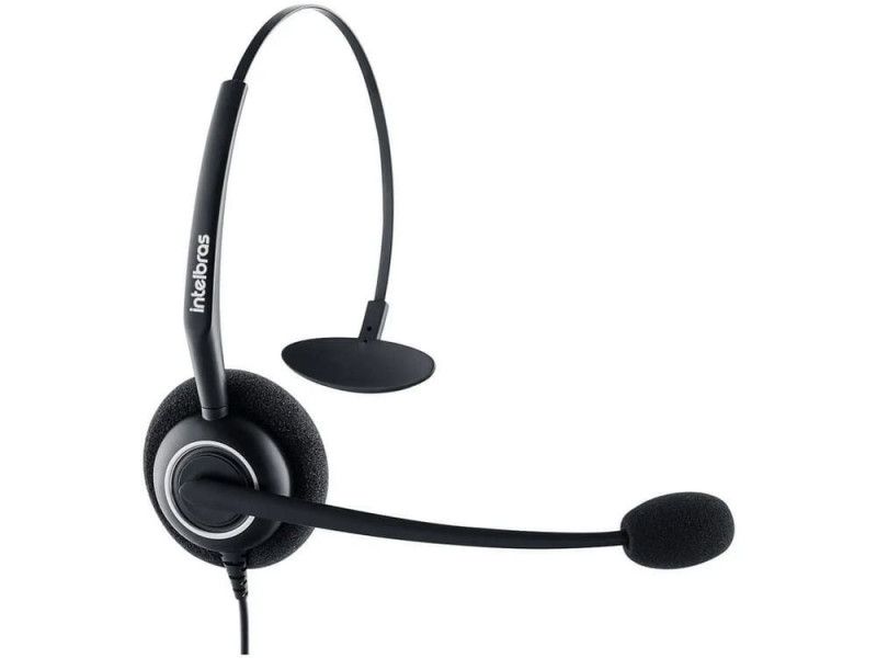 FONE DE OUVIDO COM MICROFONE HEADSET CHS55 INTELBRAS - REF. 4012145 - 1 UNIDADE
