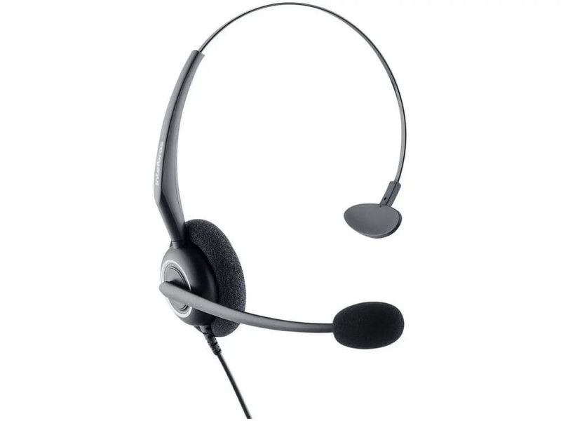 FONE DE OUVIDO COM MICROFONE HEADSET CHS55 INTELBRAS - REF. 4012145 - 1 UNIDADE